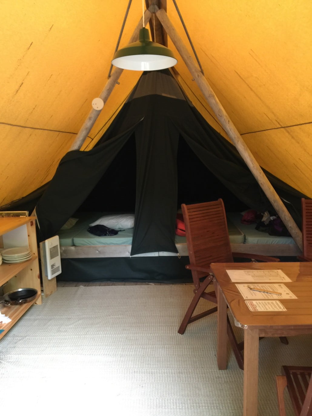Glamping in Mont-Tremblant National Park