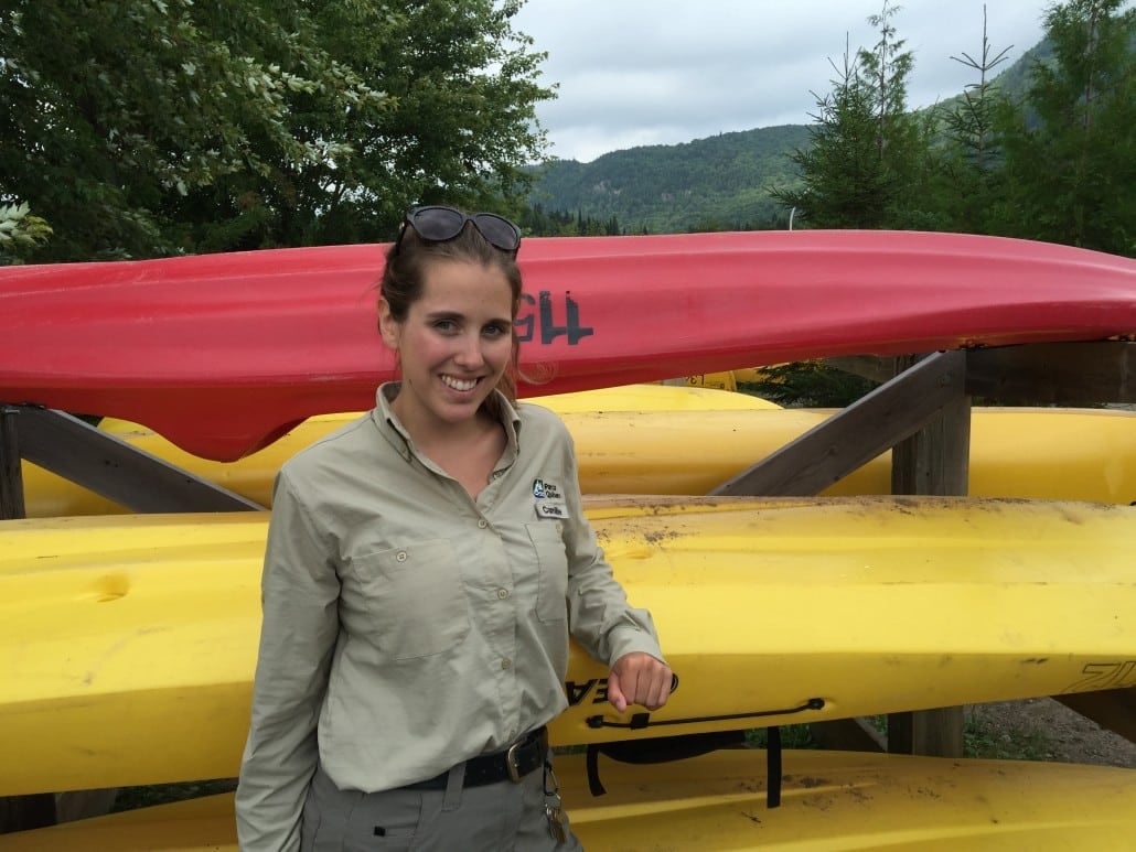 Guide Camille from Parcs Canada