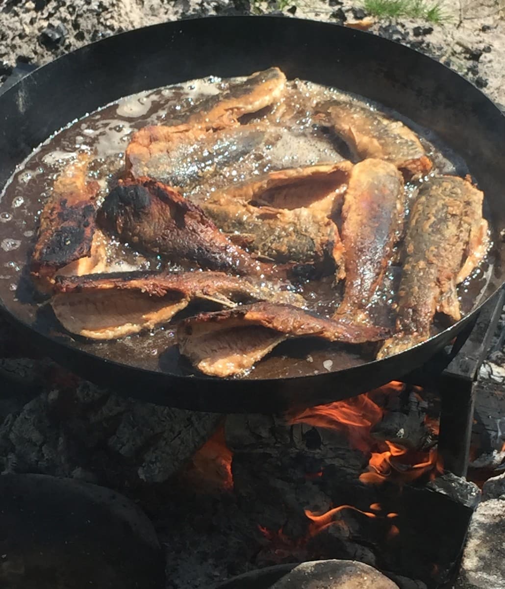 Fish fry at Mekoos