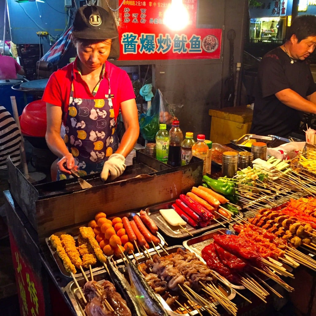 Street food in Shanghai