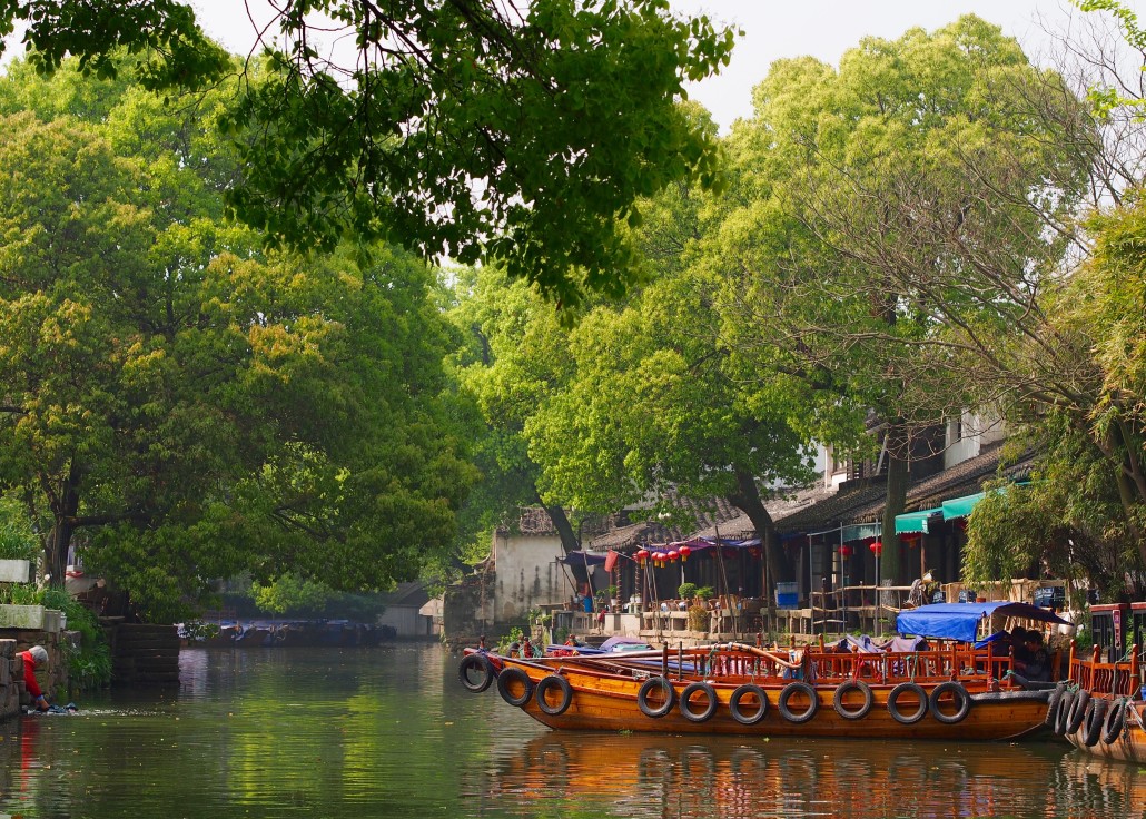 A peaceful moment in Tongli, on the outskirts of Suzhou