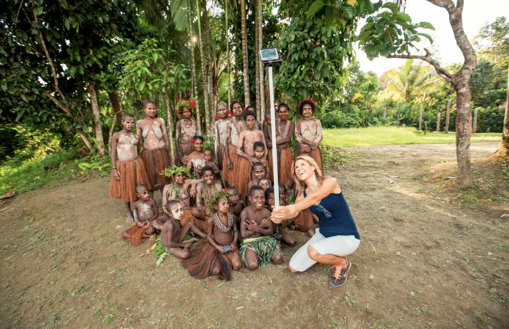 A tribe in the Sepik