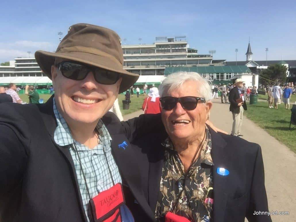 At the 2016 Kentucky Derby with My Dad