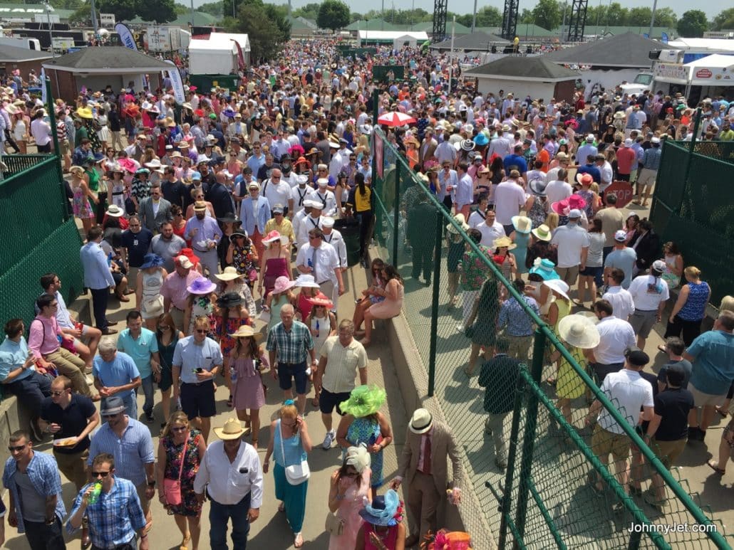 Kentucky Derby With the Crowds