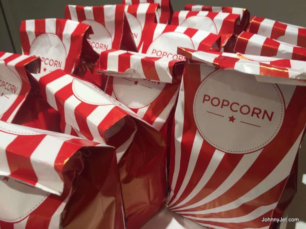 Popcorn for movie under the stars