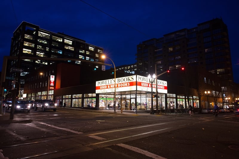 Powell’s City of Books (Credit: Travel Portland)