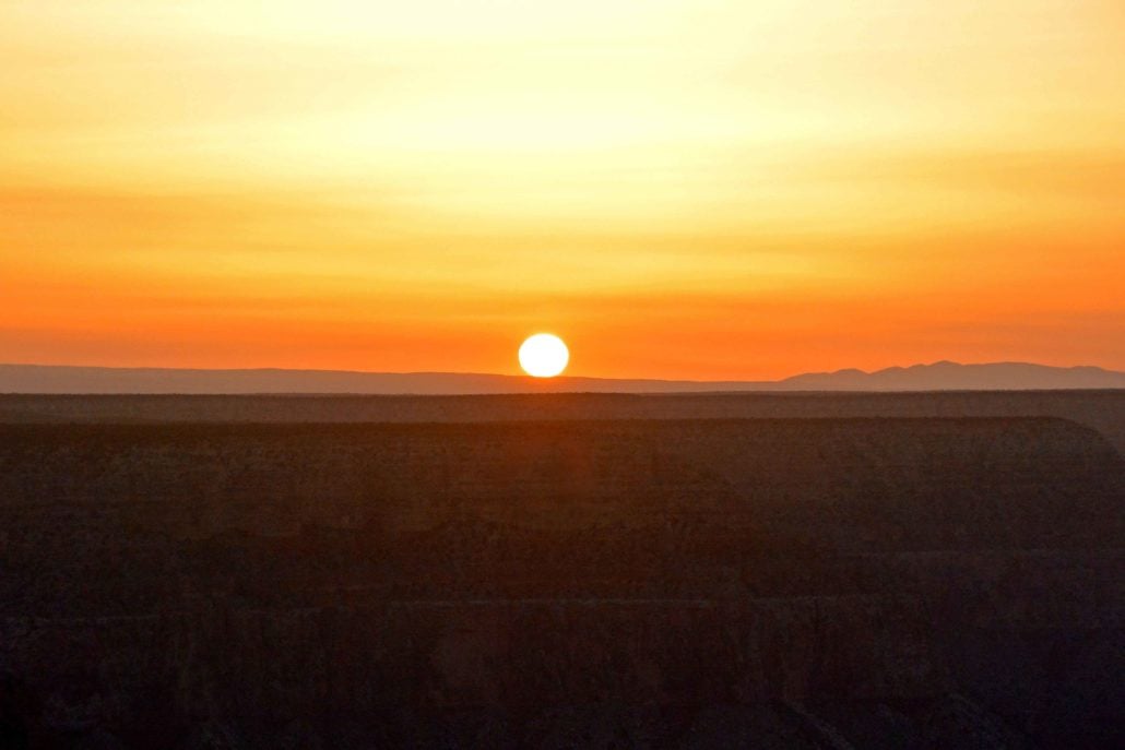 Grand Canyon sunset