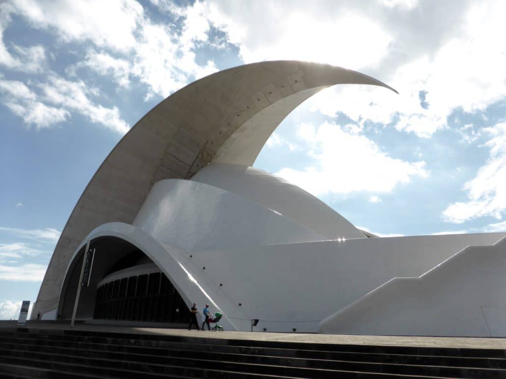 Some say the Auditorio de Tenerife resembles the Sydney Opera House