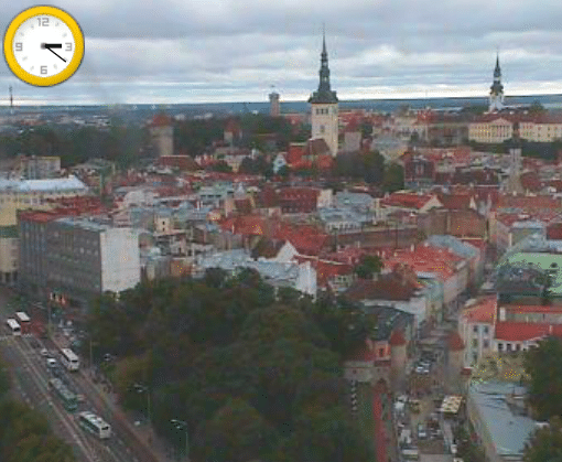 Screenshot from tallinn.info/webcam