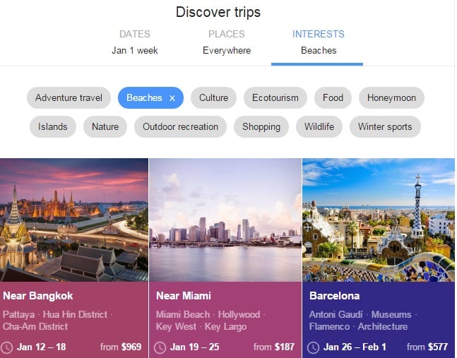 google-flights-discover-interests