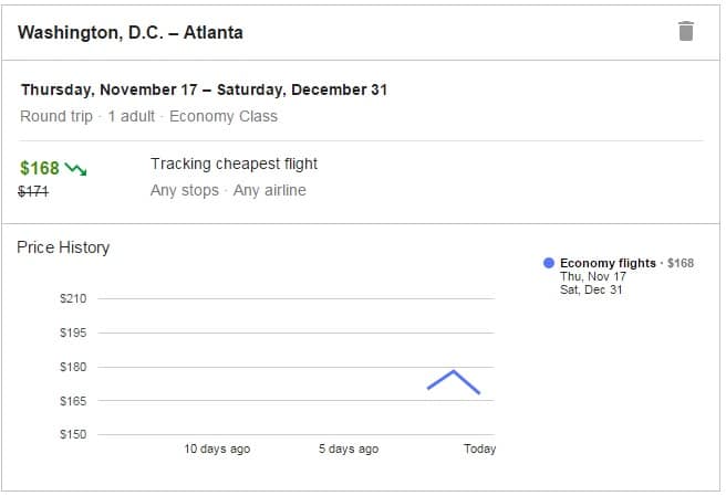 google-flights-price-history
