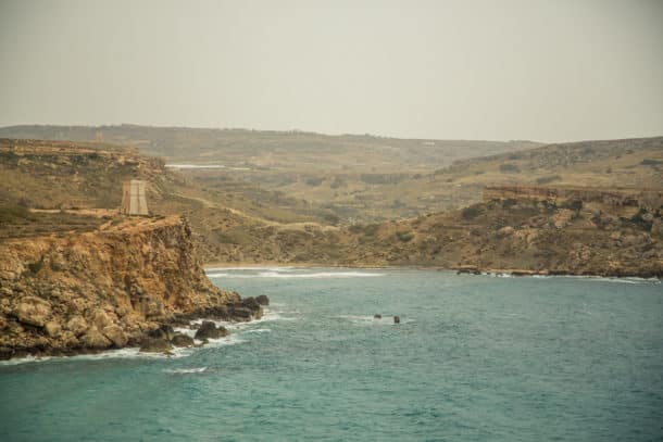 The rocky coast of Malta (Credit: Justin Weiler)