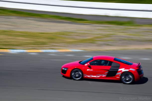 Laps in the R8