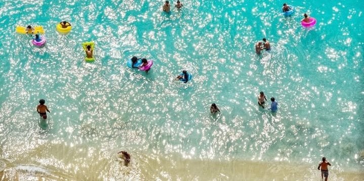 Swimming in Hawaii