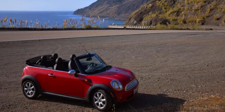 Mini (car) in California 720x360