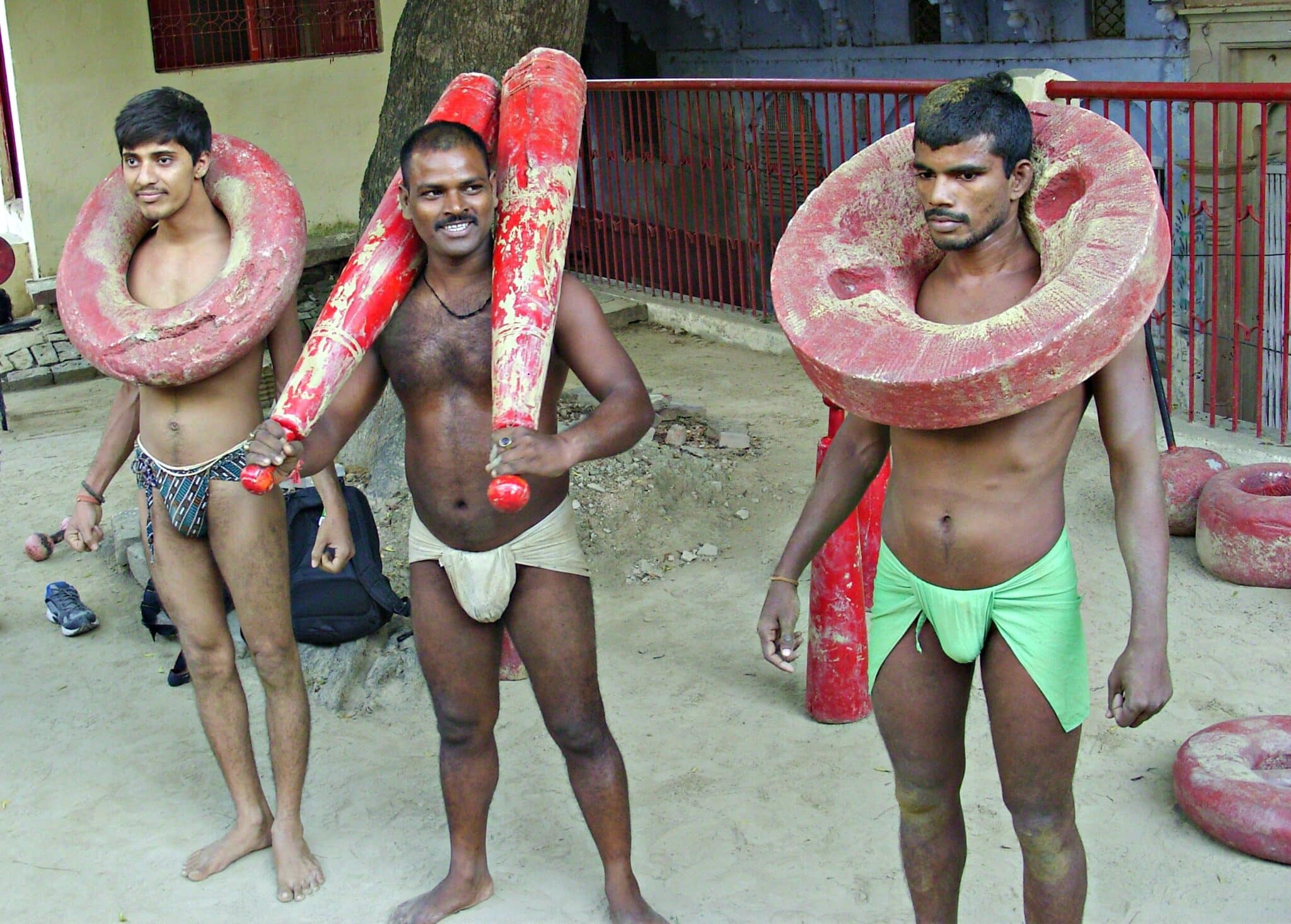 "Holy gym-rats" in Varanasi’s spirit-led outdoor wrestler’s gym