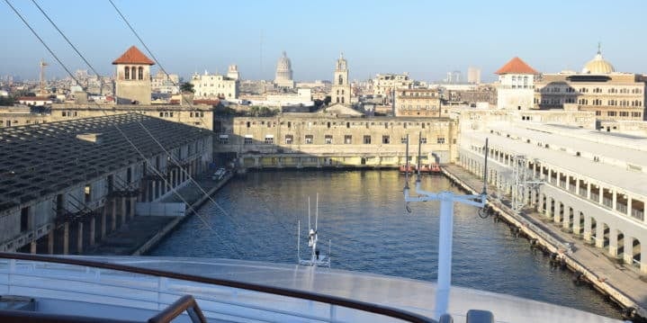 Docking in Havana (Credit: Caitlin Martin)