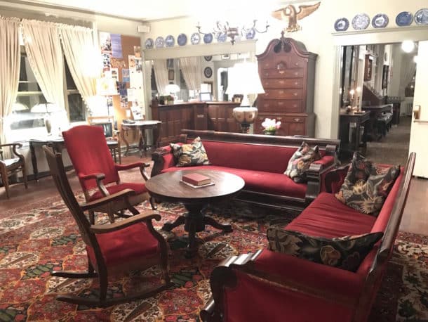 Historic Red Lion Inn's salon