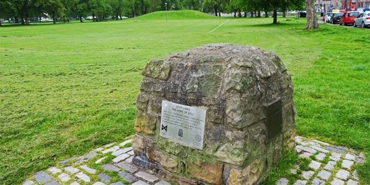 Leith Links, where the first official golf tournament was played in 1744