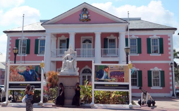 The Bahamian Parliament in Nassau (Credit: Bill Rockwell)