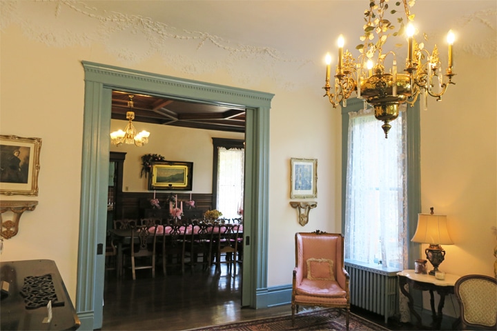 Inside the historic Rose Lawn Museum, home to famous southern preacher Samuel Porter Jones