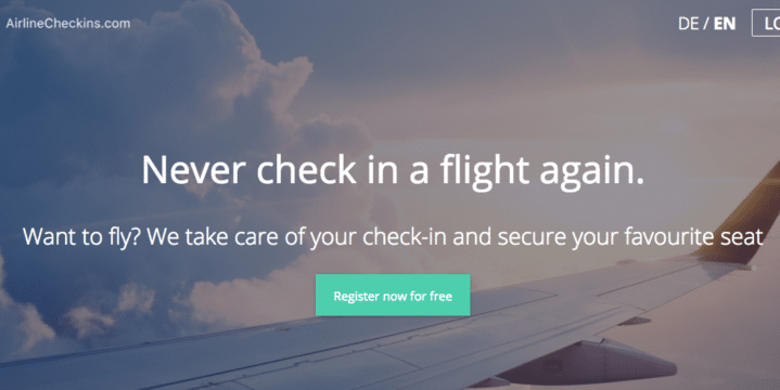 Automatic online check-in