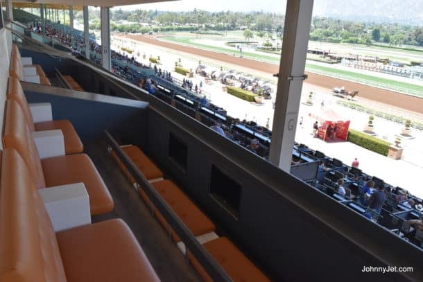 Santa Anita Race Track Suites Outdoor Seating