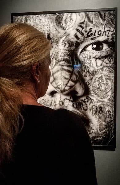 Tattoo exhibit at the Chicago Field Museum 