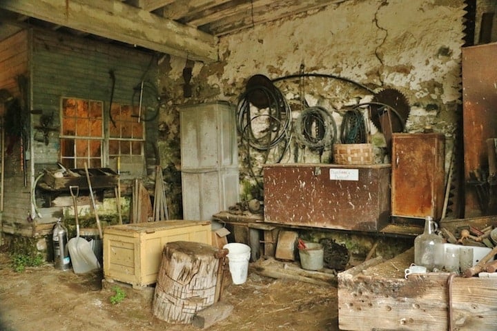 Inside the Kuerner Barn (Credit: Bill Rockwell)