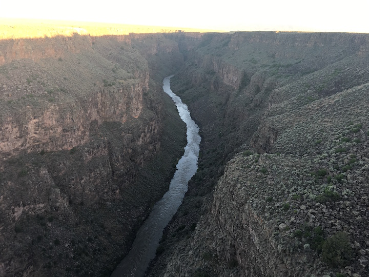 This is why they call it “Box Canyon”: 800-foot walls on either side
