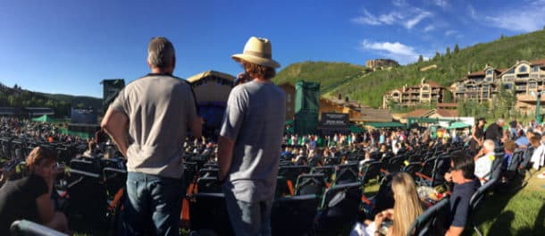 B52's show at Deer Valley