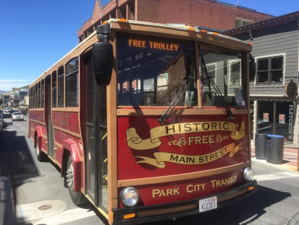 Free trolley on Main Street