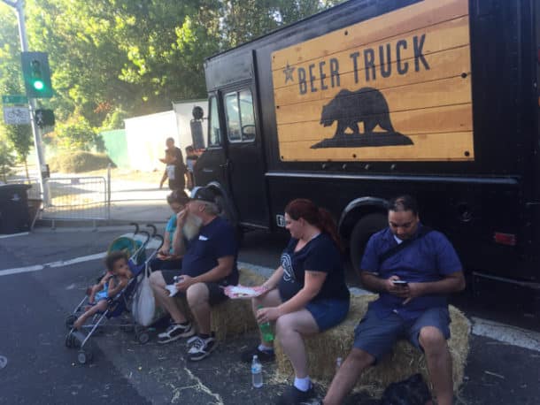 A beer truck