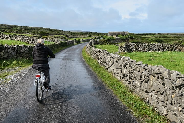 Bikes are the best way to get around on Inishmore