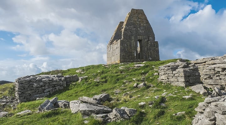 St. Enda's Monastery, built in the 5th century