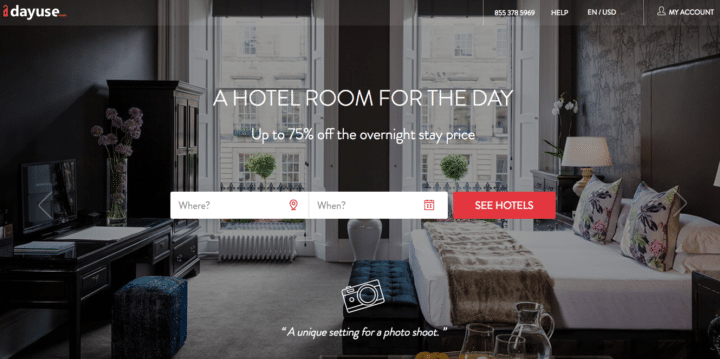 Dayuse: The site that lets you book a hotel room during the day