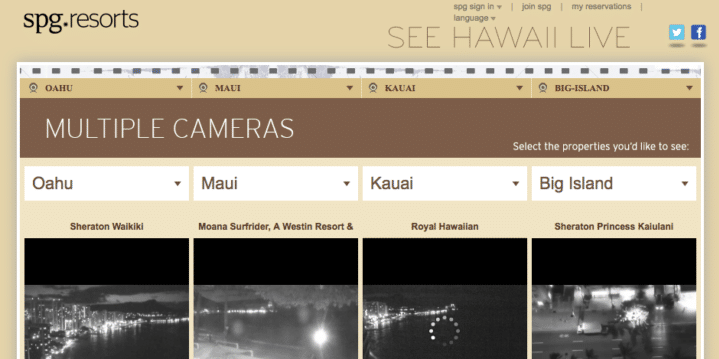 Hawaii webcams