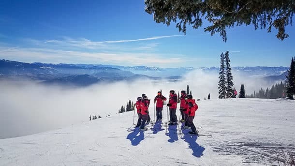 Above the clouds at Jackson Hole Mountain Resort