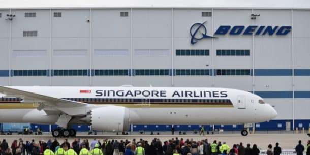 Singapore Airlines took delivery of the very first 787-10 from Boeing at their South Carolina manufacturer plant on March 25, 2018
