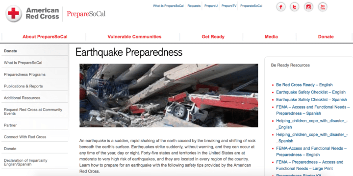 How to prepare for and what to do in an earthquake