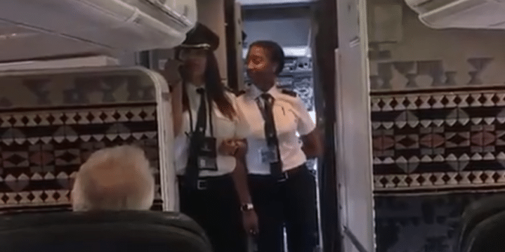 Video: The first Alaska Airlines flight piloted by African-American women