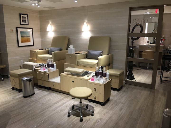 Pedicures at Exhale Spa
