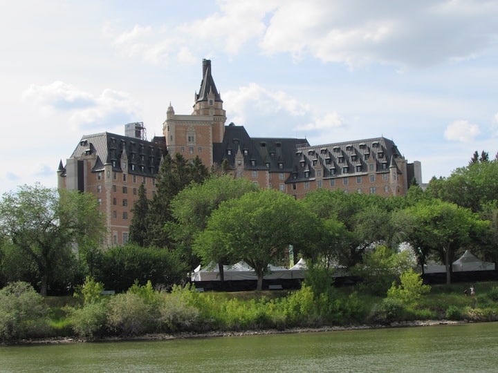 The Delta Hotels by Marriott Bessborough from the cruise