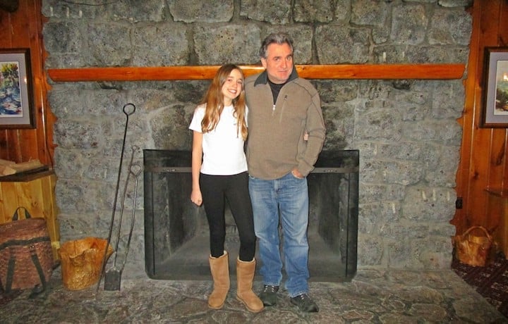 Garnet Hill Lodge’s centerpiece hearth (Credit: Bruce Northam)