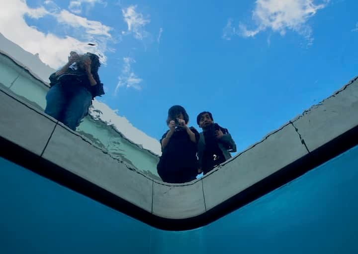 Erlich's "The Swimming Pool" at the 21st Century Museum of Contemporary Art