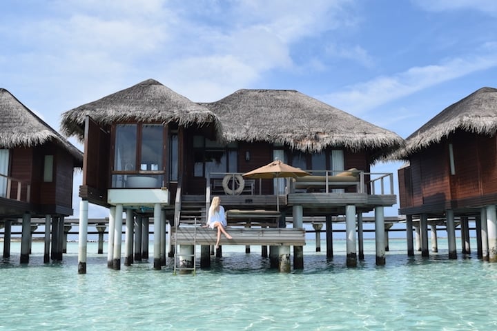 Our second beautiful overwater villa (Credit: Spencer Marker)