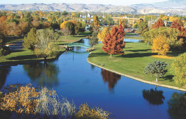 A city of parks (like, mostly parks) (Credit: Visit Boise)