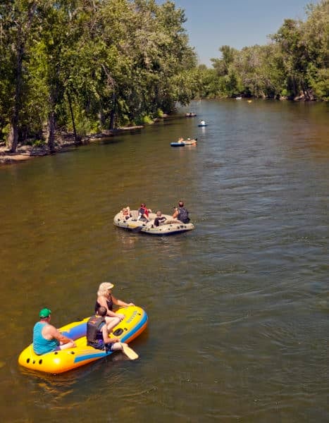 The "long cut" through downtown Boise (Credit: Visit Boise)