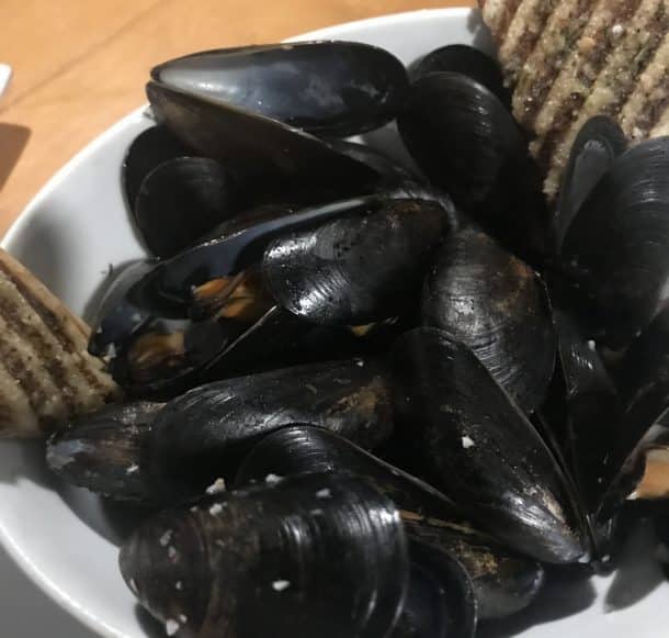Mussels at Clove Hitch Bistro