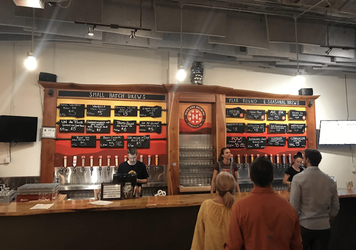 Asheville Brewery (the first ever in Asheville)